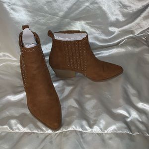 Ankle Boot Faux Suede